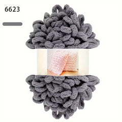 2pcs Hand-woven Thread for DIY Braided Scarf Cushion Throw Pillow