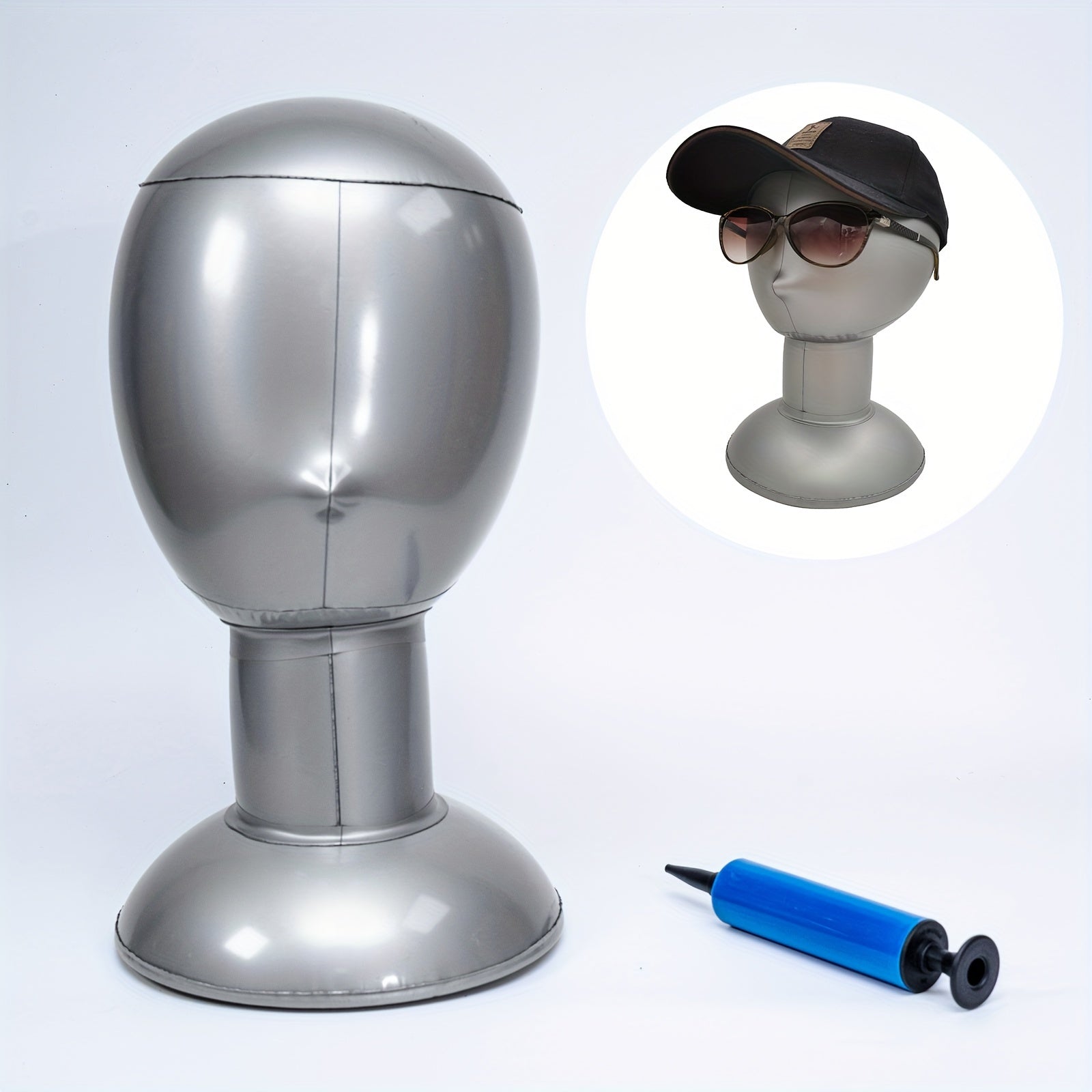 Inflatable Hats Holder Rack Organizer Hanger for Wigs Glasses Masks