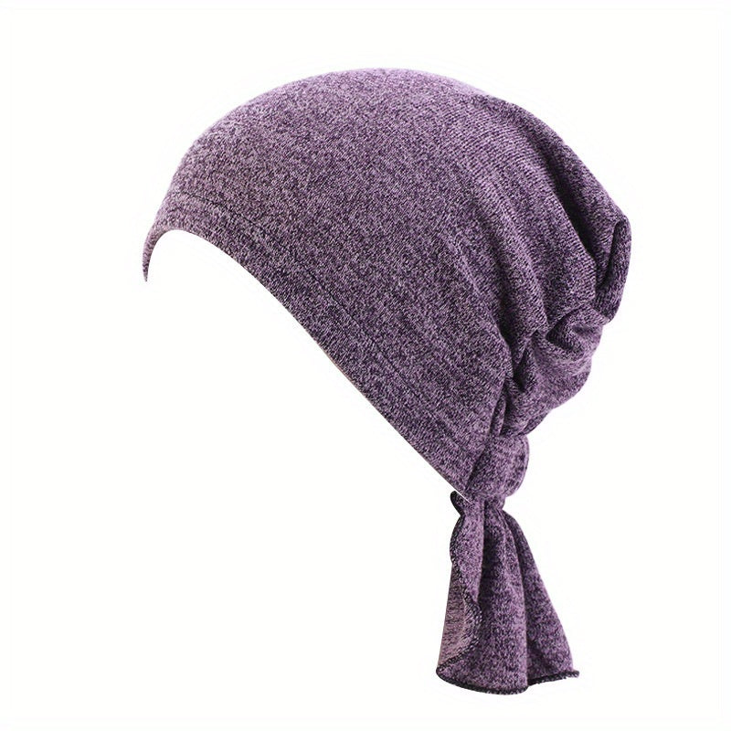 Soft Elastic Hijab Turban Cap Head Wrap for Women Ramadan Chemo Hat Bandana