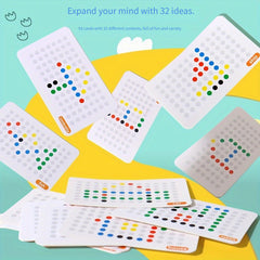 Wooden Magnetic Maze Puzzle for Kids Educational Alphabet & Number Learning Toy