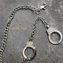 Bike Chain Keychain Punk Rock Metal Waist Chain Jewelry