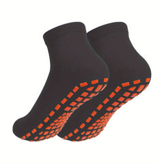 Non Slip Sweat Absorption Yoga Socks Silicone Padded Low Cut Sport Socks