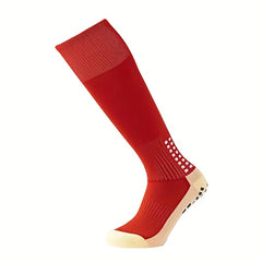 Non Slip Knee High Soccer Socks Thick Sweat Absorbing Sports Socks