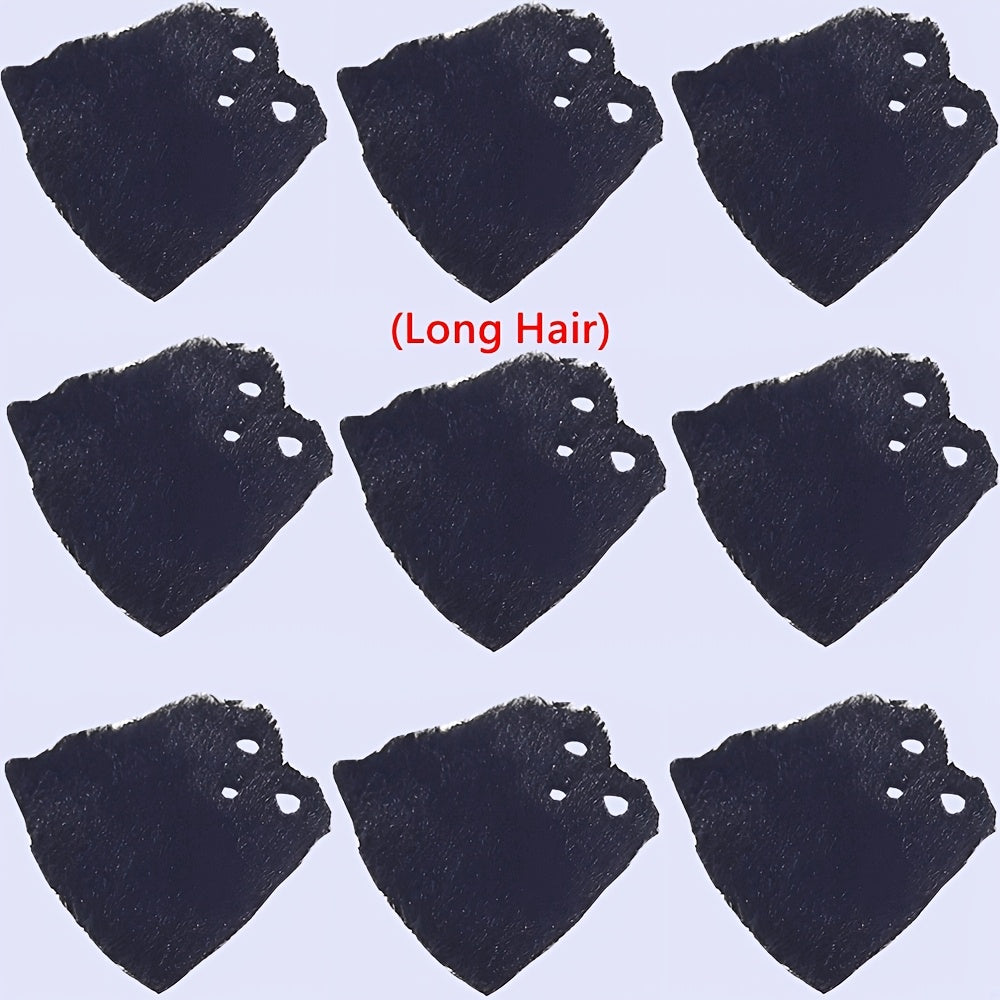 9pcs Mini Building Block Cloak Officer Set Plush Winter Coats