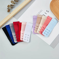 3pcs Bra Extension Buckle Set 3 Rows 2 Hook Bra Strap Expanders