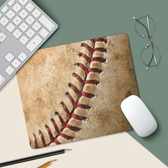 Vintage Baseball Stitches Mouse Pad 24.89 X 2