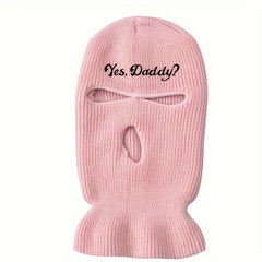 Knitted Balaclava Hat Full Face Cover Winter Outdoor Skiing Sports Mask