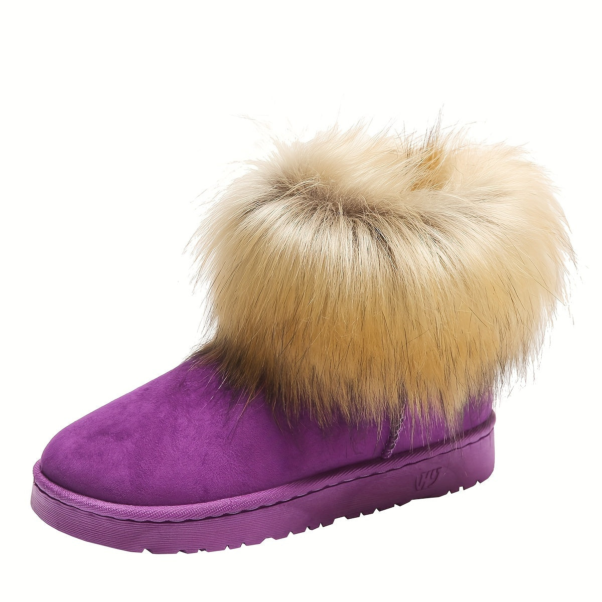 Warm Snow Boots For Women Medium Tube Plus Velvet Thickened Comfortable