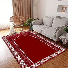 Vintage Area Rug Stain Resistant Washable Muslim Prayer Rug