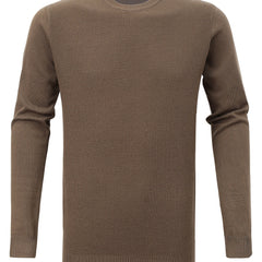 Men's High Stretch Crew Neck Pullover Sweater