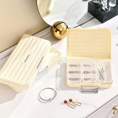 Grid Jewelry Storage Box for Traveling
