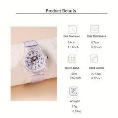Cute Unicorn Plastic Strap Kids Watch