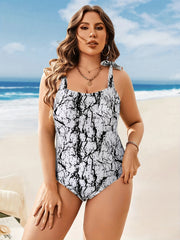 Tie Dye Maxi Dress & Bodysuit Swimsuit Set