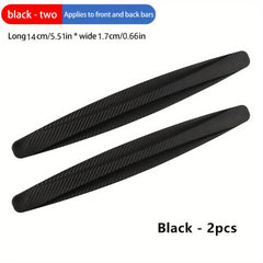 Car Bumper Carbon Fiber Anti collision Strip Front Lip Scratch Protection