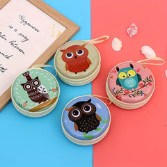 Cute Cartoon Zipper Coin Purse for Girls