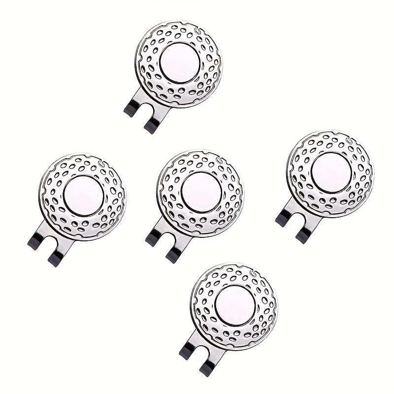 20pcs Golf Hat Clip Magnetic Golf Ball Markers Training Aids