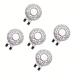 20pcs Golf Hat Clip Magnetic Golf Ball Markers Training Aids