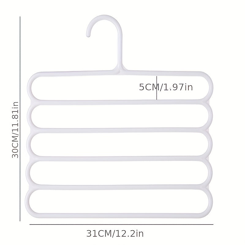 Modernist Solid Multifunctional Pants Holder for Home