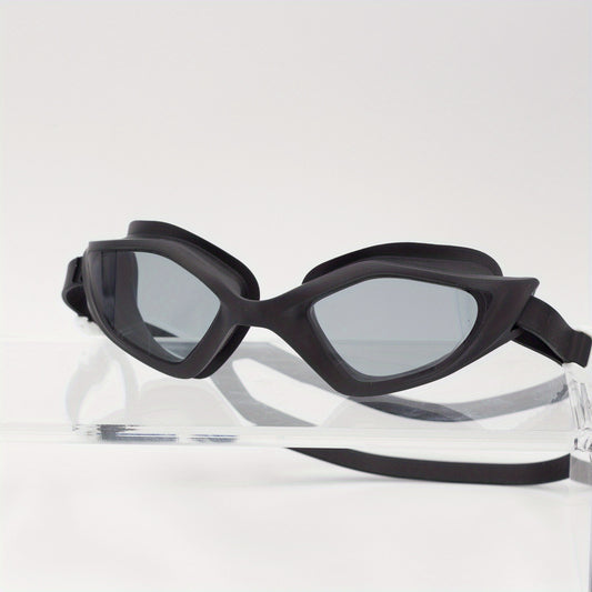 Swimming Goggles Anti Fog UV Protection Wide View Waterproof Glasses