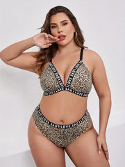 Sexy Leopard Print Bra & Panty Set
