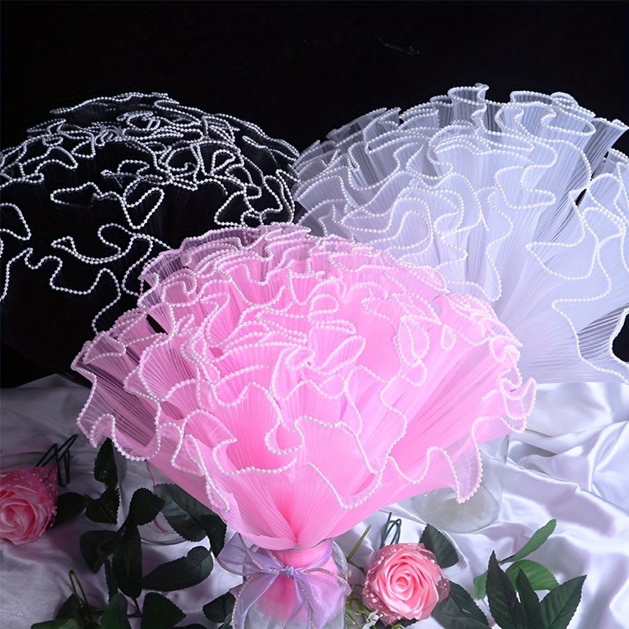 4M Flower Wrapping Mesh Paper Florist Supplies Gift Wrapping Paper