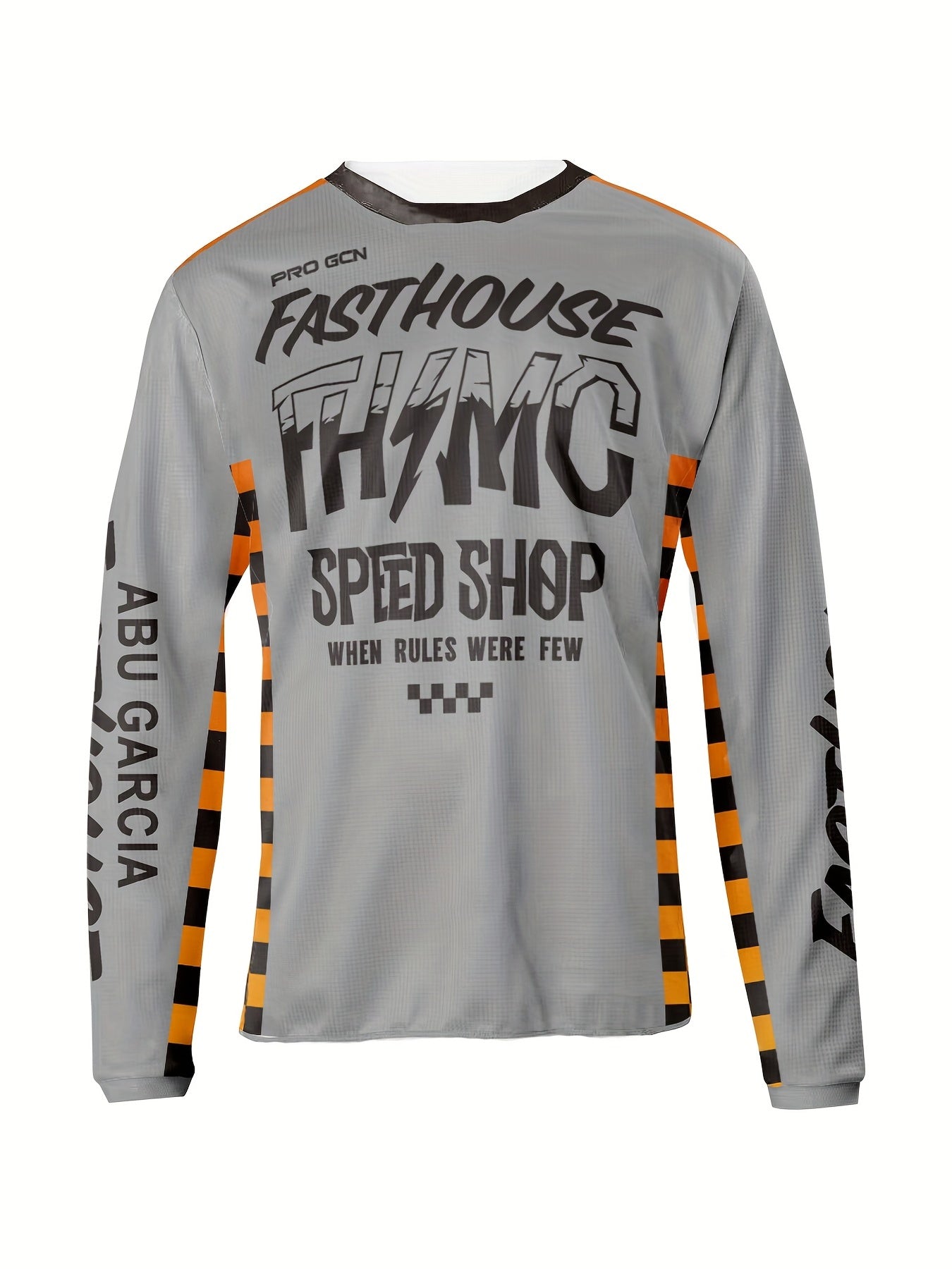 Fasthouse Men's Quick Dry Cycling Jersey Long Sleeve - Breathable & Stretchy