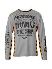 Fasthouse Men's Quick Dry Cycling Jersey Long Sleeve - Breathable & Stretchy