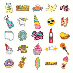50pcs Waterproof Stickers for Water Bottles, Laptop, Hydroflask