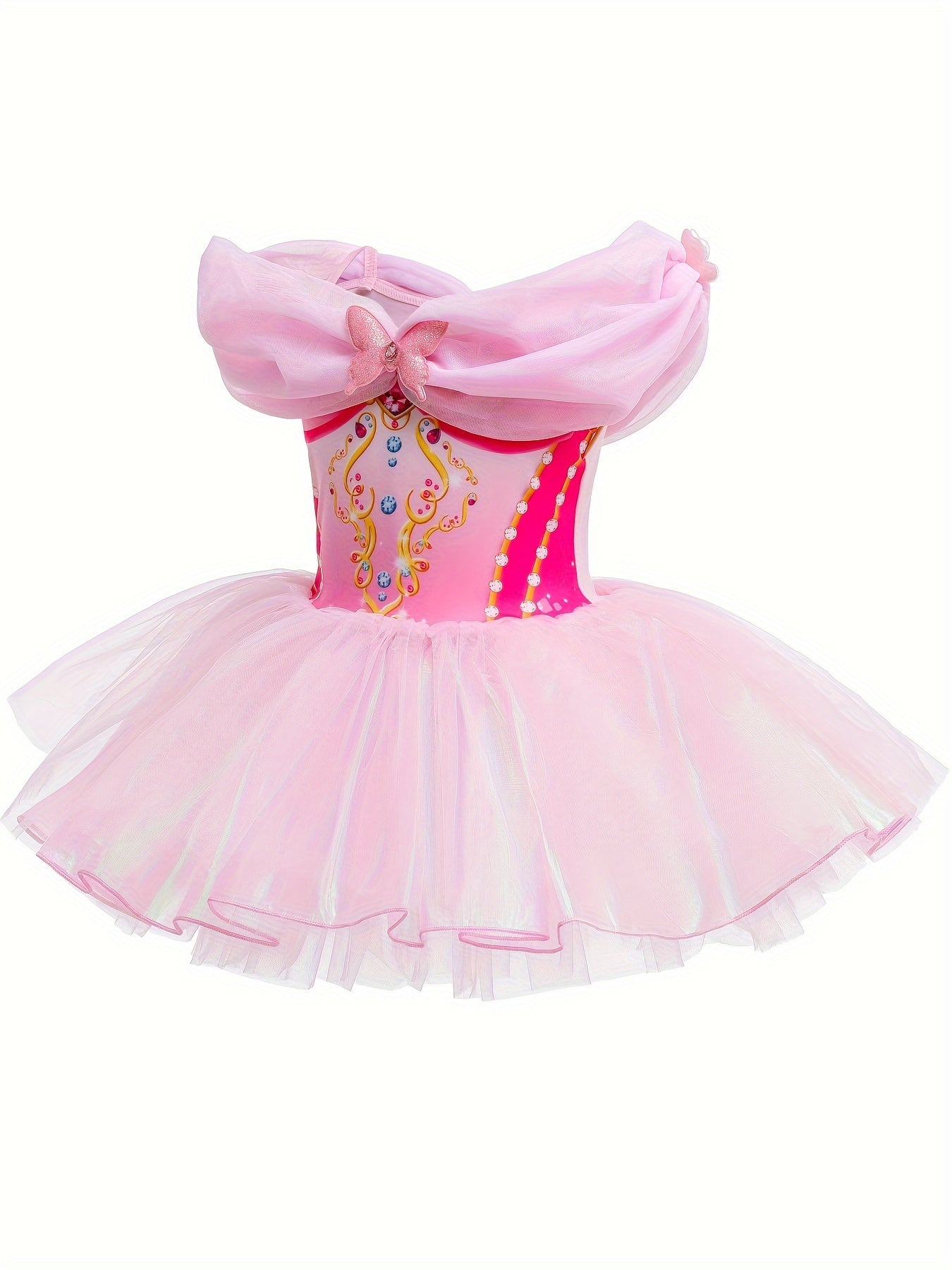 Princess Tutu Dress Girls Ballet Leotard Kids Clothes Gift