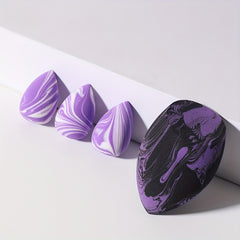 4 Piece Beauty Egg Set for Flawless Makeup Application