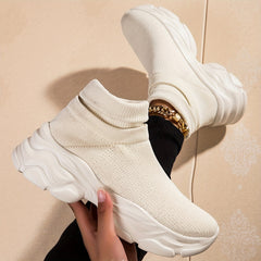 Breathable Mesh Slip-On Running Shoes Lightweight Casual Sneakers