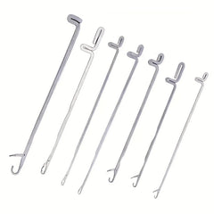 7pcs Latch Crochet Hooks Sewing Accessories DIY Weave Knitting Tools