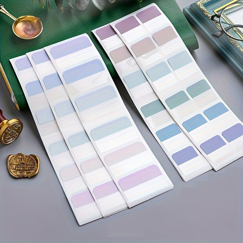 240 120 60 Colored Writable Index Labels for Students & Teachers