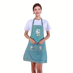 Adjustable Dirt-Resistant Chef's Apron with Pocket