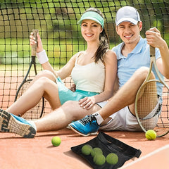 Portable Tennis Ball Holder Pickleball Ball Pouch Golf Ball Storage Bag