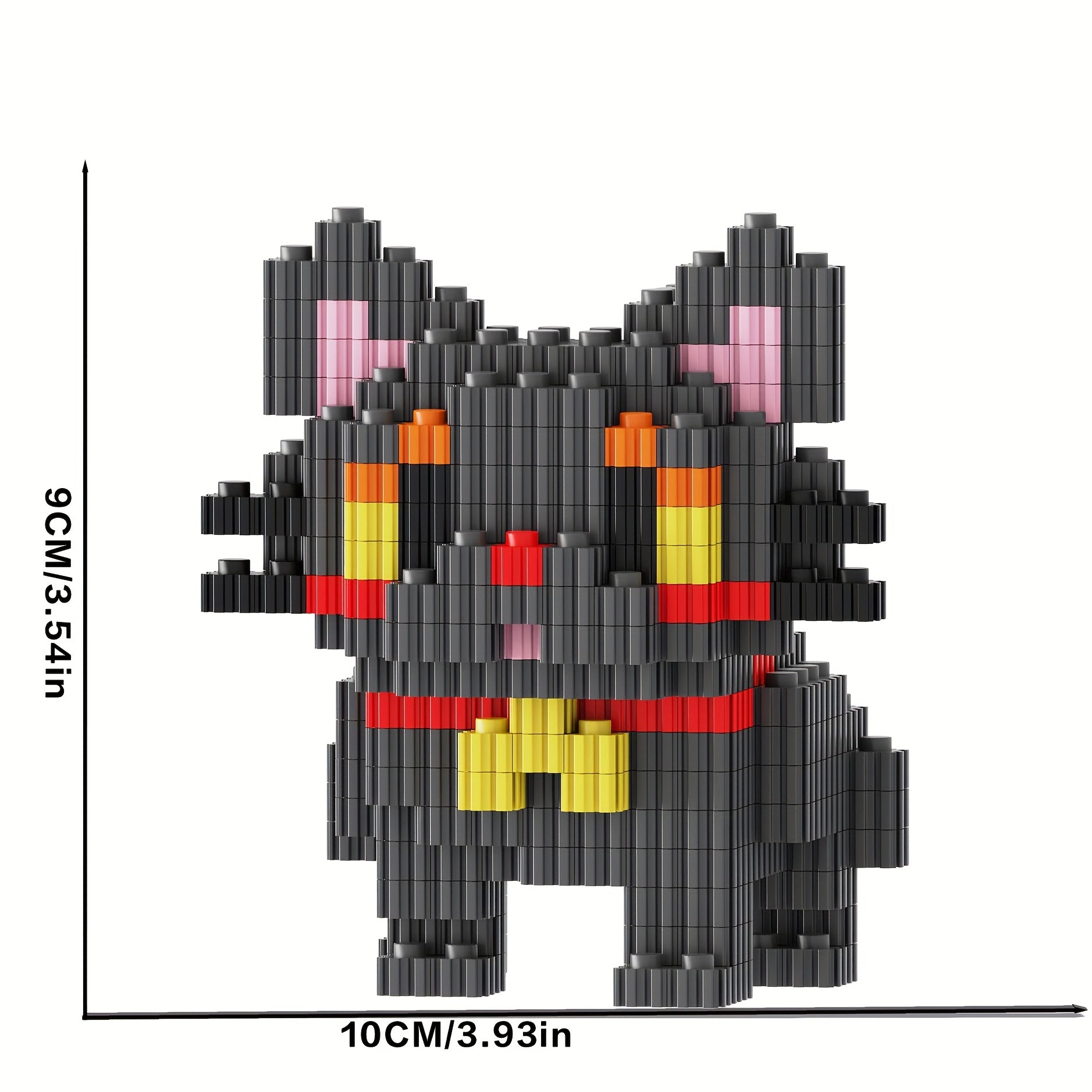 1759pcs Cartoon Cat Building Block Set DIY Toy for Adults and Teens