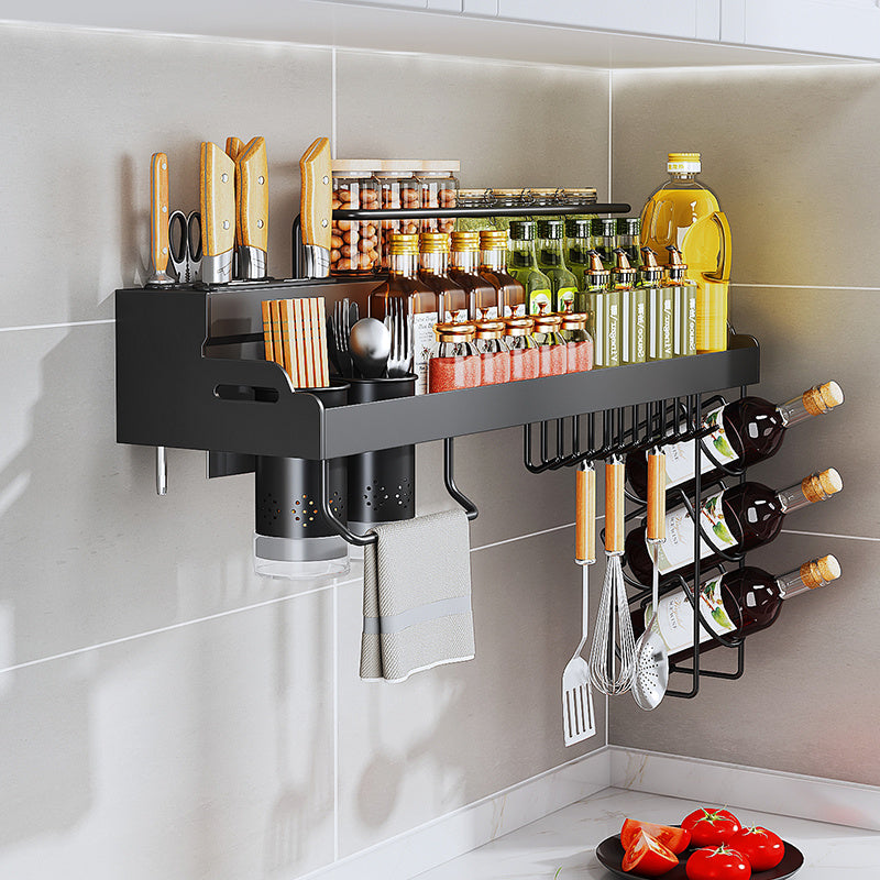 Kitchen Storage Rack Wall Hanging Seasoning Holder