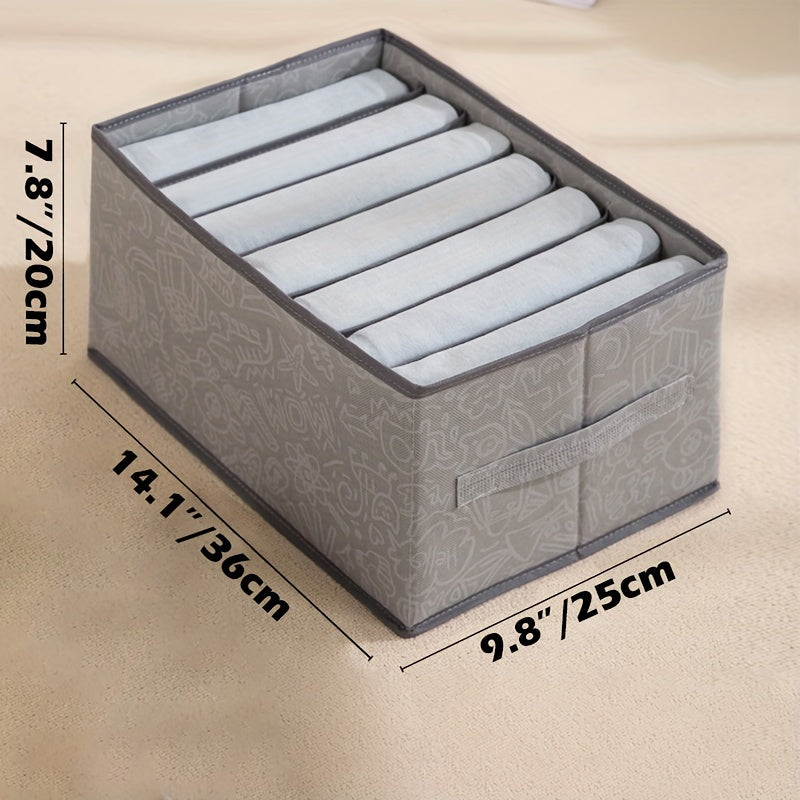 9 Grids PP Board Wardrobe Clothes Organizer + Support