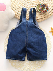 Baby Girls Cartoon Overalls Shorts for Summer