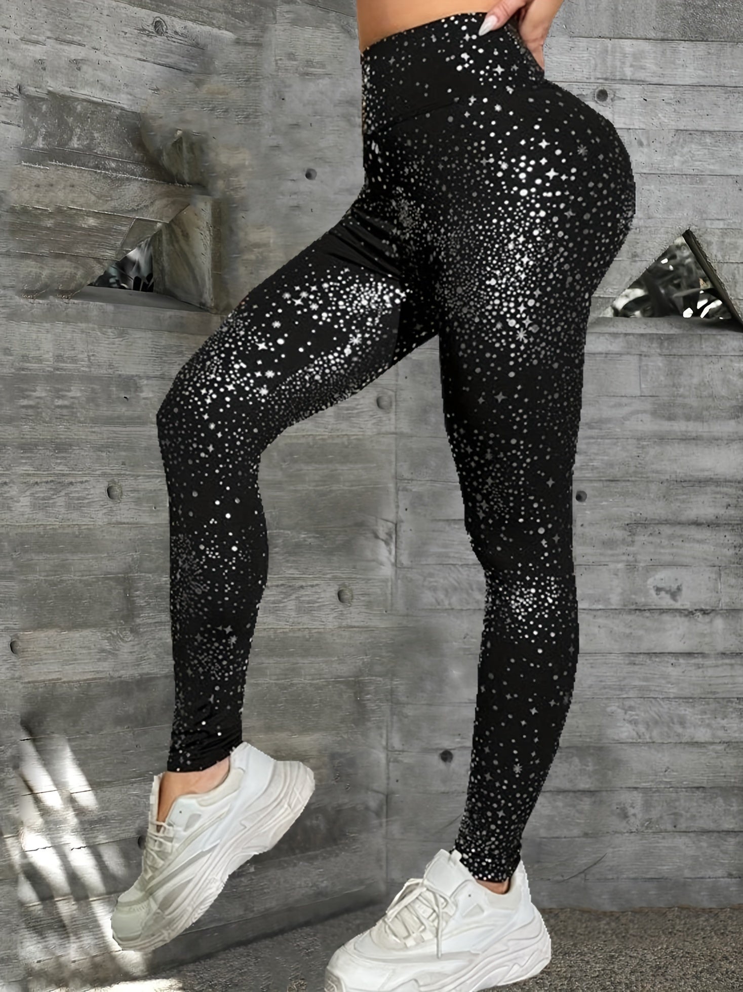 Stars Shine Bright High Waist Sports Pants
