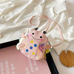 Kids Little Bee Crossbody Bag Cute Cartoon Girl Shoulder Bag