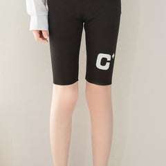 Girls Biker Shorts Tight Fit Elastic Quick drying Sports Running Cycling Shorts