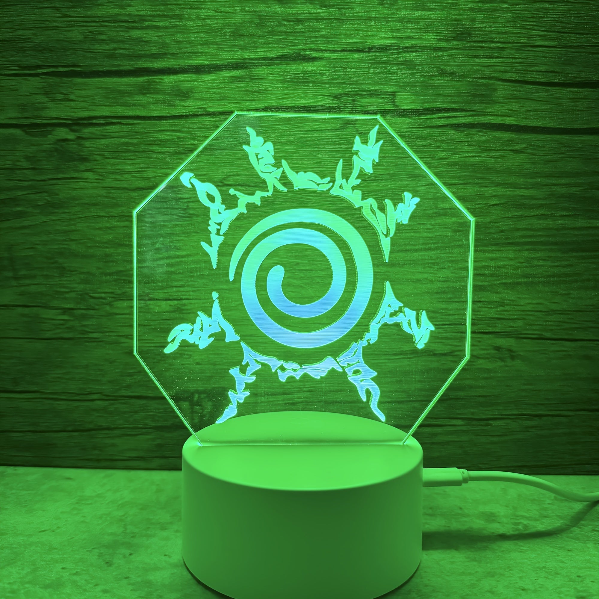 Anime 3D Night Light Table Lamp Manga LED Lamp Gift