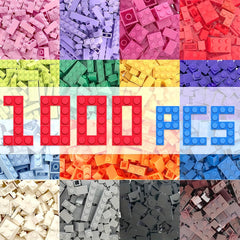 1000pcs Small Building Blocks Bagged Set ABS Material