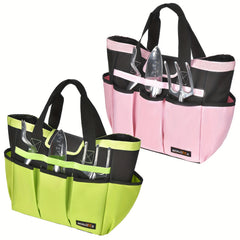 10 Pocket Garden Tool Bag Heavy Duty Garden Storage Plant Set Organizer