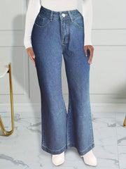 Flare Jeans Wide Legs Bell Bottom Women's Denim Jeans