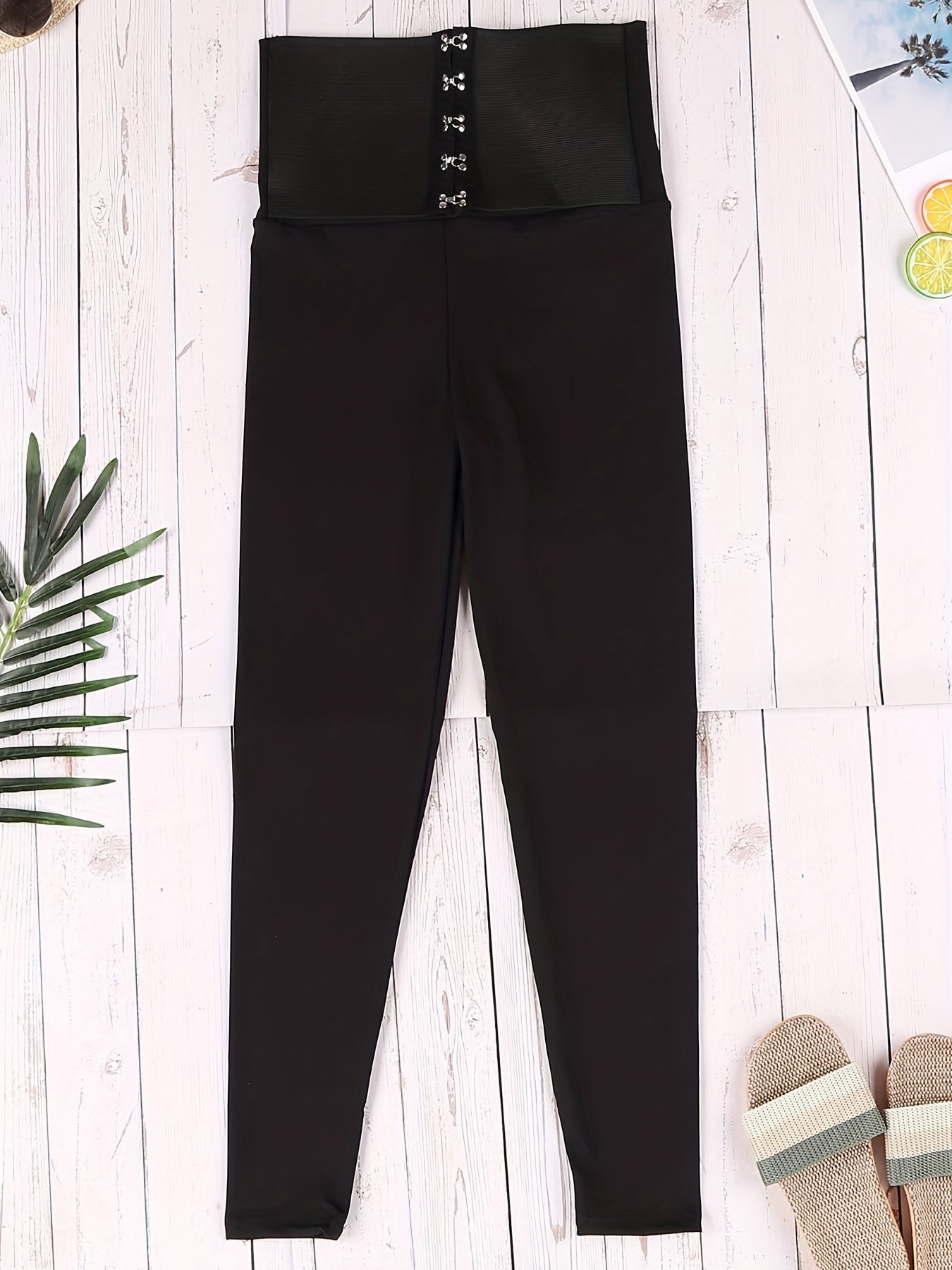 High Waist Leggings Casual Workout Slim Fit Leggings Women's Clothing