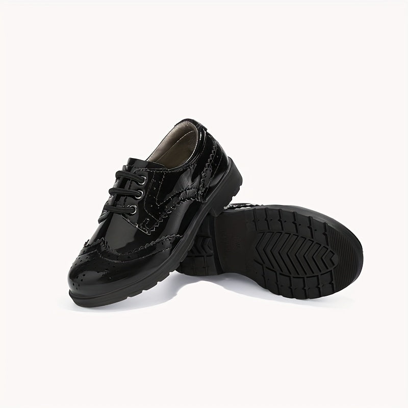 TARANIS Boys Classic Loafer Shoes Lightweight Comfortable Non Slip Flat Shoes