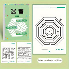 Maze Game Book for Intelligence Development