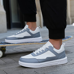 Men's Color Block Skate Shoes Non Slip Street Style Sneakers